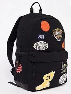 Superdry ORIGINAL & VINTAGE Unisex Heavy Montana Rucksack Taschen Schwarz - Bild 1 von 12