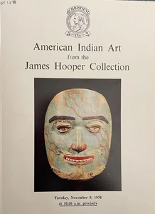 CHRISTIE'S AMERICAN INDIAN Art Eskimo Haida Hooper Collection Auction Catalog 76 - Picture 1 of 1