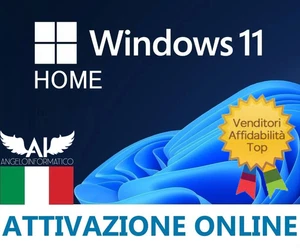 WINDOWS 11 HOME ORIGINAL LIZENZ ITALIENISCHE RECHNUNG UND GARANTIE - Bild 1 von 1