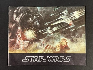Star Wars Official Movie Theater Souvenir Program Brochure (1977) Textured Cover - Bild 1 von 11