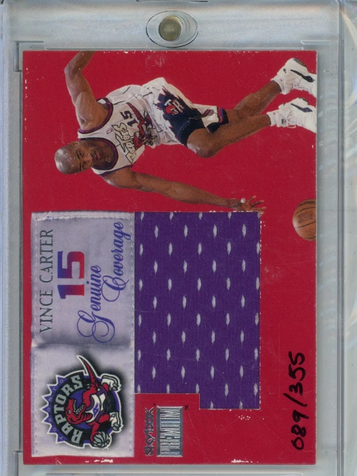 1999-00 SkyBox Premium Vince Carter /355 Genuine Coverage #4 GC - Image 1 of 2