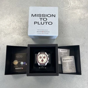 Swatch X Omega Moonswatch mission to Pluto. Genuine - Brand New. - Picture 1 of 5