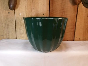 Vintage Haeger USA Art Deco Pottery Large Green Planter - Picture 1 of 5