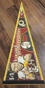 Brad Johnson Washington Redskins Fußball-Wimpel volle Größe - Bild 1 von 2