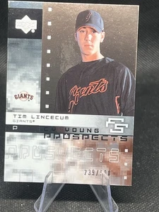 2007 Upper Deck Future Stars Cy Young Prospects Tim Lincecum Card #CY-TL /500 - Picture 1 of 2