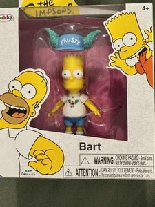 BART SIMPSON - THE SIMPSONS Jakks Pacific 2,5" Actionfigur Wave Neu - Bild 1 von 3