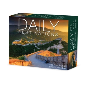 Daily Destinations 2026 5.4" x 6.2" Box Calendar - Picture 1 of 6