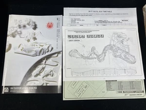 1999 FORMULA 1 FUJI TELEVISION JAPANESE GRAND PRIX MEDIA GUIDE & PROGRAM INFO++ - Picture 1 of 4