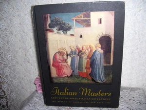 1940 Antique Book Italian Masters The Museum of Modern Art  - Bild 1 von 3