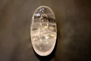 Shivling cristallo puro Shivling energizzato puro himalayano shatik baad ling 706 g - Foto 1 di 9
