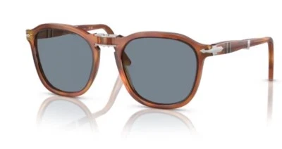 Gafas de sol para mujer Persol 0PO3345S 96/56 Terra di siena/azul con forma ovalada Foto 1 de 4