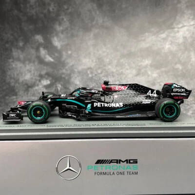 Spark 1:43 Mercedes F1 #44 W11 Lewis Hamilton Winner Turkish GP 2020 Champion - Image 1 of 4