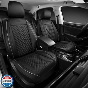 Skechers MAX Coprisedili Auto Imbottiti,Memory Foam Tuping Coprisedile in Pelle - Foto 1 di 5