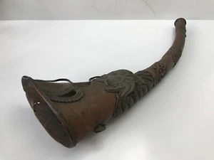 Chinese antique, old musical instrument, Chinese gold, dragon design,antique. - Picture 1 of 13