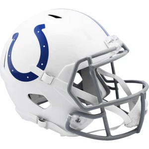 Casco de fútbol americano réplica tamaño completo Indianapolis Colts Riddell Speed - Imagen 1 de 4