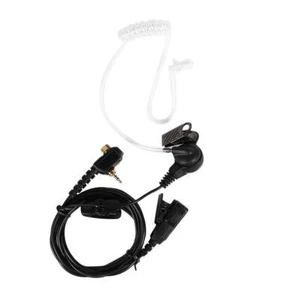 Earpiece PTT Headset Mic for Motorola MTH600 MTH650 MTH800 MTH850 MTP850 MTS850 - Photo 1/11