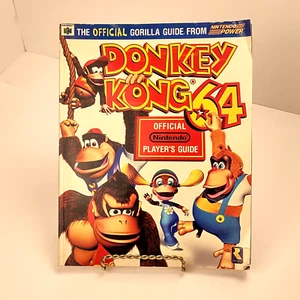 Donkey Kong 64 Nintendo Power Official Strategy Player's Guide w/ Poster Vintage - Picture 1 of 8