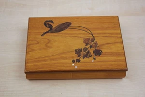 CAJA DE MADERA CAJA DE JOYERÍA CAJA JOYERÍA MADERA T593 - Imagen 1 de 11
