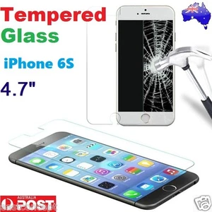 2X Tempered Glass Screen Protector Anti-Scratch 2.5D 9H For iPhone 6S 4.7" - Picture 1 of 1