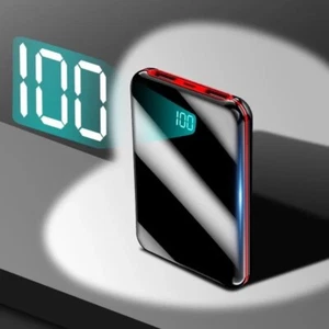 Banco de alimentación 10000 mAh portátil USB cargador rápido mini paquete de baterías - Imagen 1 de 21