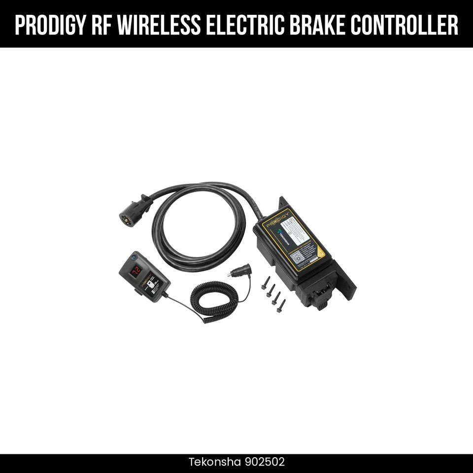 Tekonsha Prodigy RF Brake Controller Wireless Up to 3 Axles Remote"cluded 902502 - Image 1 of 1