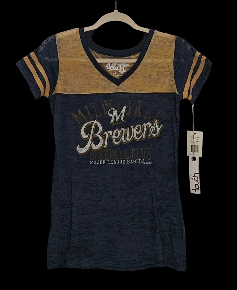 Touch Brand Detriot Tigers Women’s V-Neck T-Shirt Size: Small NWT - Image 1 of 1