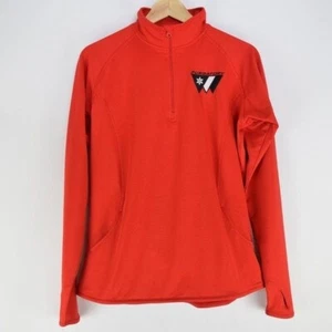 Purgatory Ski Resort Logo Fleece Top Damen M rot 1/4 Zip Colorado - Bild 1 von 7