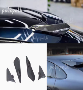 For Porsche Cayenne coupe 19-2024 Carbon Fiber Rear Spoiler Tail Trunk Lip Wing