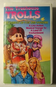 SUPER RARE VHS: The Treehouse Trolls - The Forest of Fun & Wonder, Goodtimes OOP - Picture 1 of 9