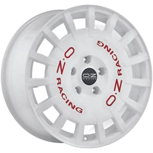LLANTAS OZ RACING RALLY RACING PARA PEUGEOT 307 7X17 4X108 RACE WHITE RED L SEZ - Imagen 1 de 4