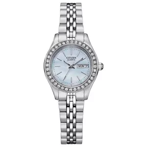 Citizen Quartz Damenuhr Silber Edelstahl EQ0530-51N - Bild 1 von 1