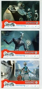 Robots The Movie 3 Card Chase Set P-1 , P-2 & P-3 - Foto 1 di 1