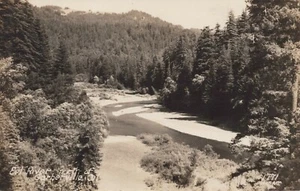 Postcard RPPC California Eel River North of Garberville Art Ray Photo 1771 - Picture 1 of 1