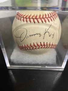 Jimmy Key Autographed Baseball OFFICIAL BALL from 90s Game NEW YORK YANKEES - Picture 1 of 3