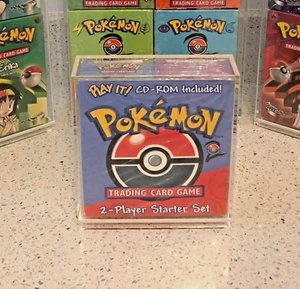 Pokemon Basisset 2 Player CD-ROM Starter Set Vitrine/Sammelkarte/WOTC - Bild 1 von 1