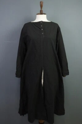 EWA I WALLA Gray Long Sleeve Oversized Lagenlook A-Line Dress Size L - Image 1 of 4