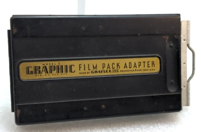 Graflex Graphic Model 2 Film Pack Adapter 2x3 - Image 1 of 4
