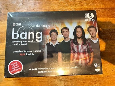 Bang Goes the Theory Series 1 and 2 (2011) Liz Bonnin 6 discs DVD Region 2 - New - Image 1 of 2