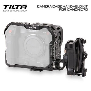 Tilta Camera Cage Rig Handle Grip Holder Stabilizers For Canon C70 Handheld Kit