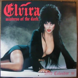 Calendario de pared Elvira 1990 (12X12)  - Imagen 1 de 2