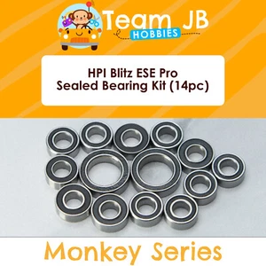 HPI Blitz ESE Pro - 14 Pcs Rubber Sealed Bearings Kit - Picture 1 of 2