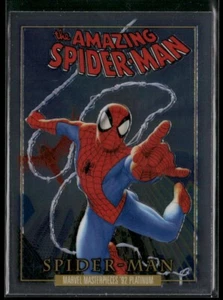 2024 UD Marvel Masterpieces 92 Platinum Amazing Spider-Man Fantastic Covers FC-4 - Picture 1 of 2