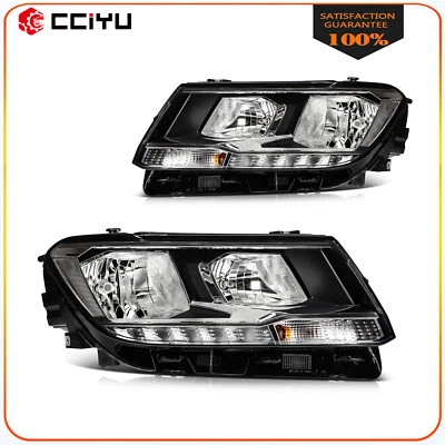 Pair Headlight Assembly w/LED DRL For 2018-2021 Volkswagen Tiguan - Изображение 1 из 4