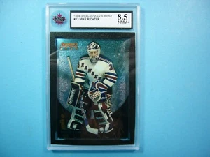 1994/95 BOWMAN'S BEST NHL HOCKEY CARD #13 MIKE RICHTER KSA 8.5 NM/MINT+ SHARP+ - Picture 1 of 2