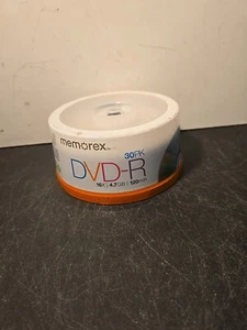 Memorex DVD-R 30 Pack 16x 4.7gb 120mins Recordable Media (Sealed) - Picture 1 of 1