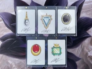 MOX PEARL SAPPHIRE JET RUBY EMERALD, ARTIST SKETCHES / PROOF, MAGIC MTG! - Bild 1 von 22