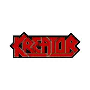 KREATOR CUT OUT LOGO WOVEN SEW ON PATCH OFFICIALLY LICENSED ITEM - Picture 1 of 6