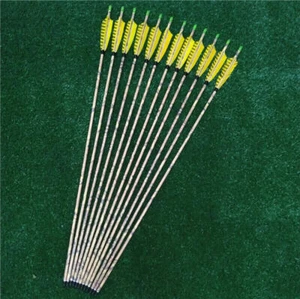 12Pcs True Feather 31" Camouflage Carbon Arrow Compound 300 Spine Broadheads bow - Picture 1 of 20