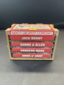 Vintage Cassettes Great American Radio Comedies Lot Of 4 New Cassettes Box Set - Picture 1 of 3