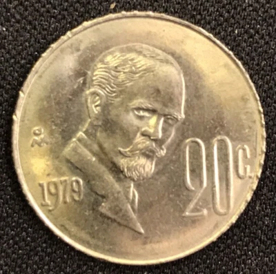Mexico   1979  -  20 Centavos - Image 1 of 4